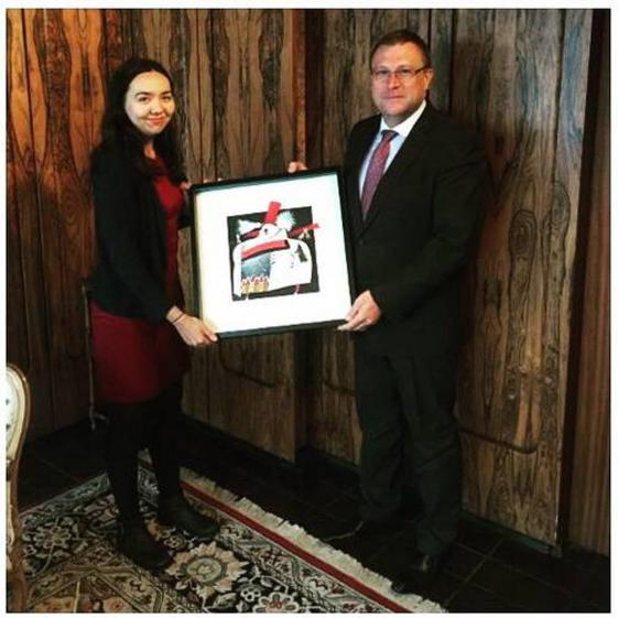 Odovzdanie ocenení BAB na Veľvyslanectve SR v LONDÝNE Odovzdanie ocenení BAB na Veľvyslanectve SR v LONDÝNE